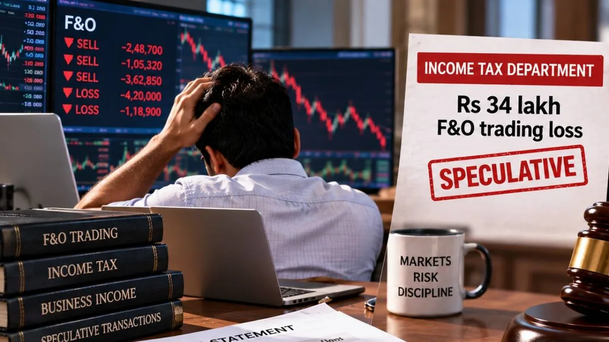 Real estate businessman lost Rs 34.21L in F&O trading: Here’s what ITAT did