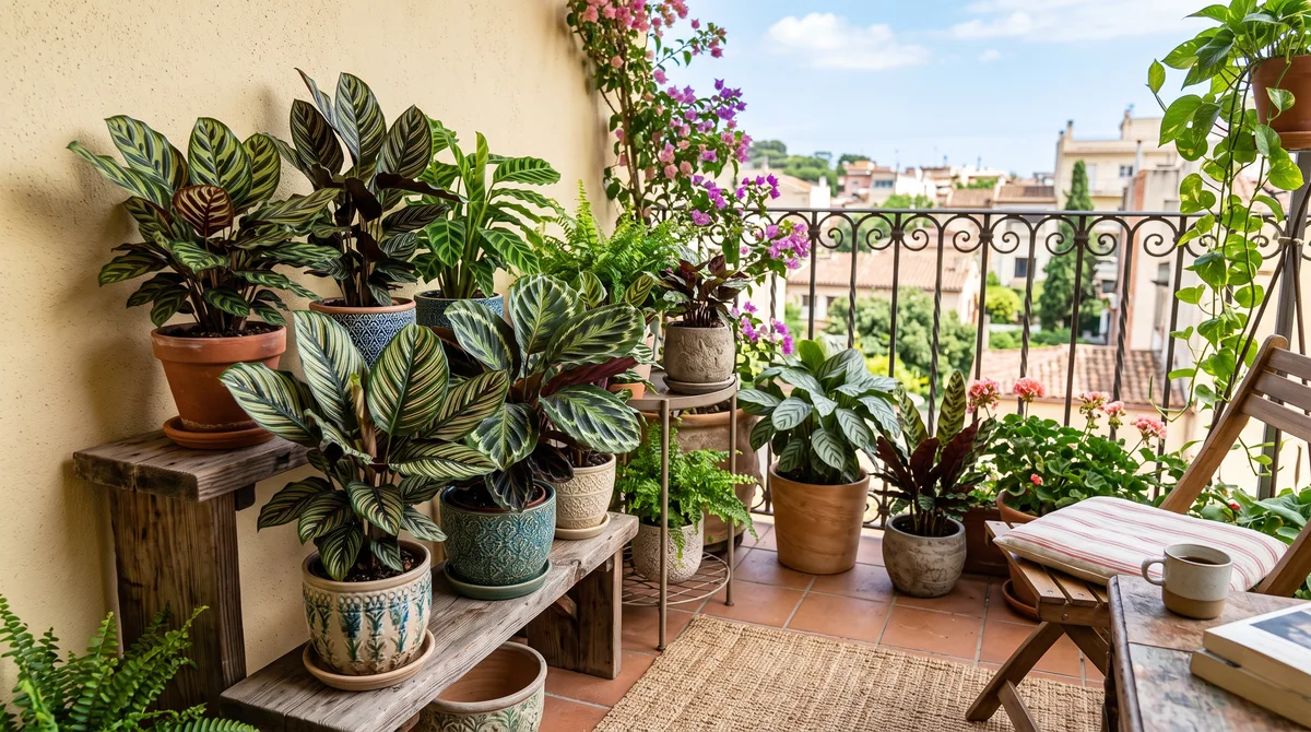 A Calathea, a folhagem que revela novos desenhos sob a luz e virou tendência nas varandas: como cultivar corretamente, manter suas tonalidades vibrantes e transformar pequenos espaços em jardins decorativos cheios de vida e estilo