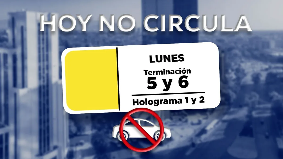 No llegues tarde al examen de control de la UNAM: Así operará el Hoy No Circula este lunes 17 de agosto