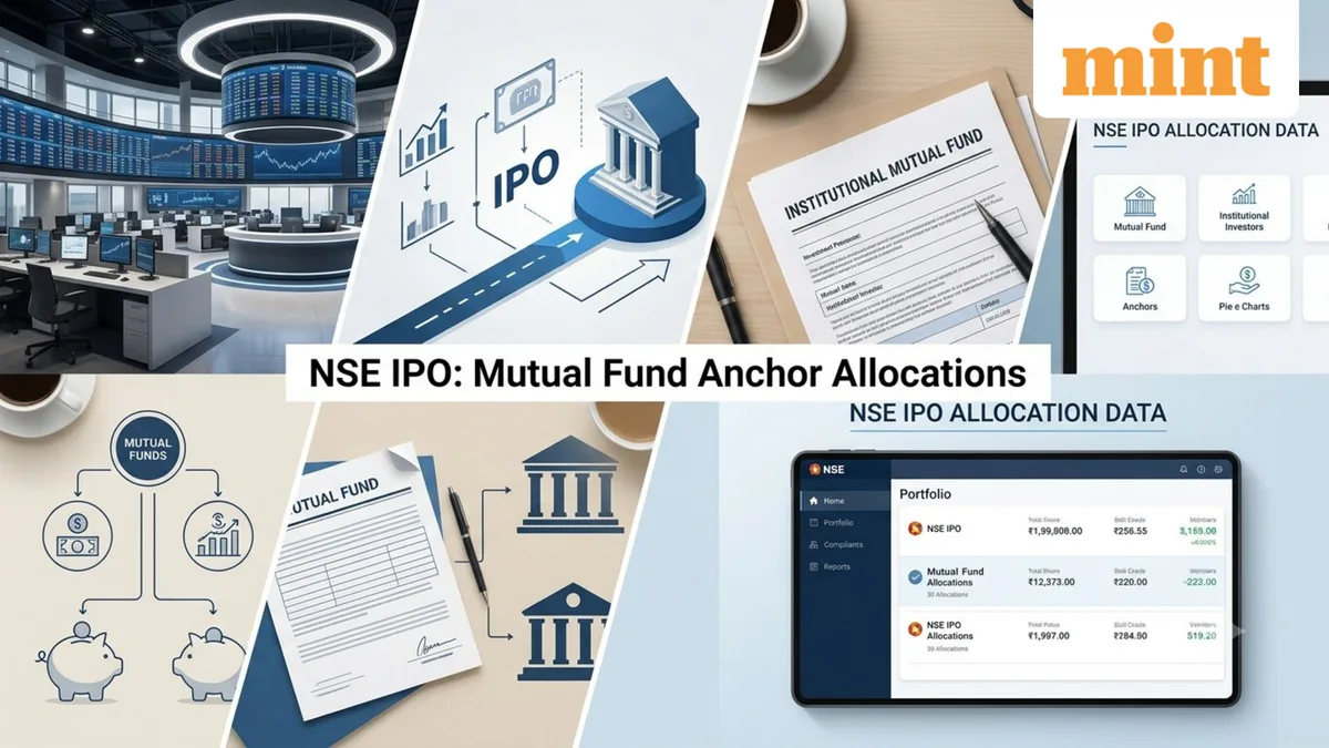 Mutual funds take ₹2,495 crore exposure in NSE IPO anchor book: Nippon India Large Cap tops the list of 10 schemes