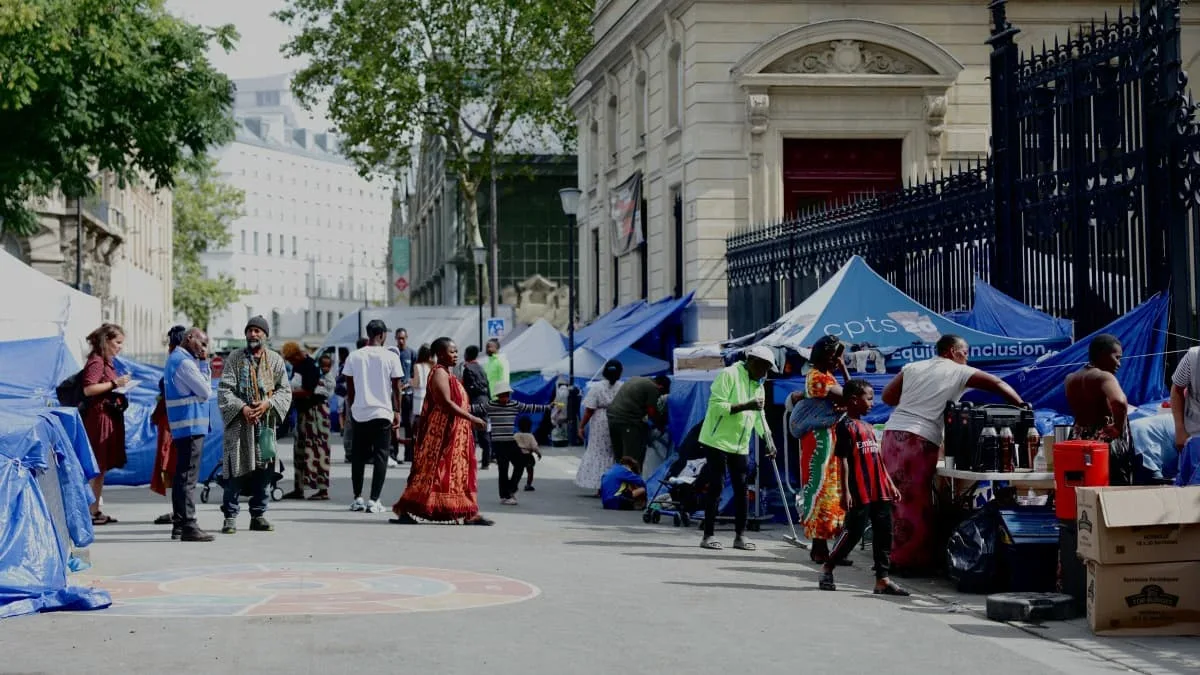 La mairie de Paris annonce la "mise à l'abri" de 253 personnes d'un campement