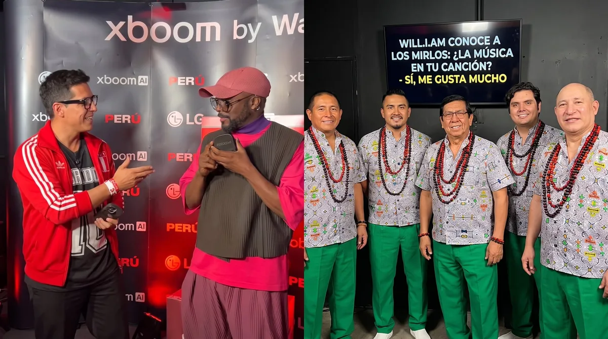Will.i.am, integrante de Black Eyed Peas, baila al ritmo de Los Mirlos y sorprende al decir que los ‘samplearía’: “Perú me gusta mucho”
