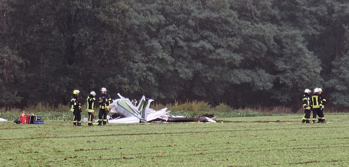 Drei Tote bei Flugzeugabsturz in Nordrhein-Westfalen