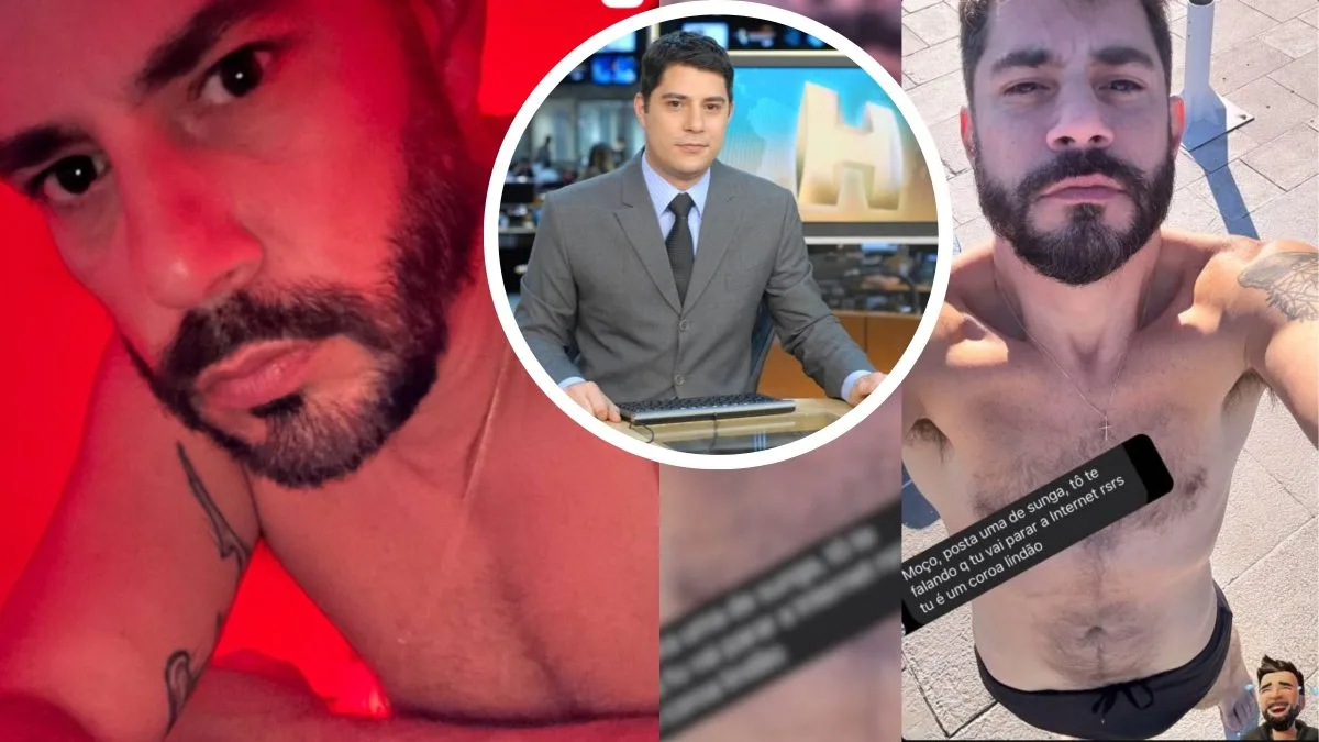 Ex-Globo, jornalista Evaristo Costa anuncia que fará ‘conteúdo adulto’: ‘tenho muita experiência e já falei com minha família’