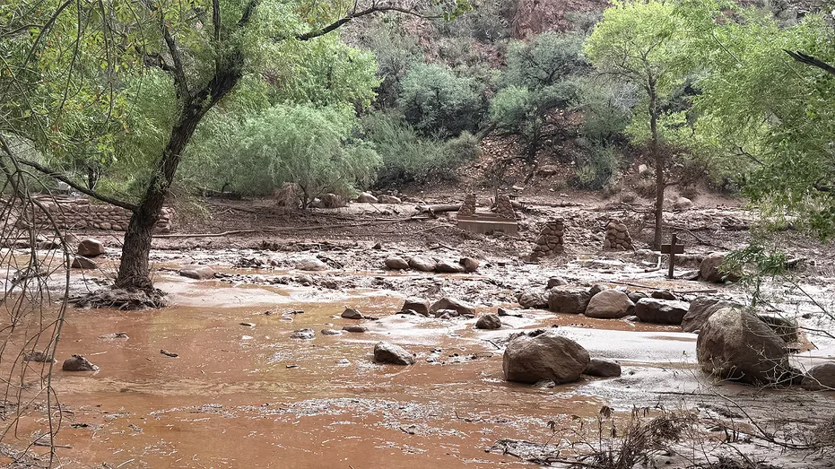 Grand Canyon water pipeline damaged again as flooding complicates repairs