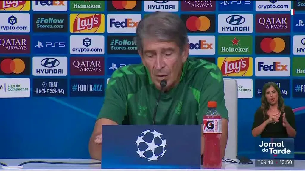 Treinador do Bétis espera "jogo difícil" com o FC Porto