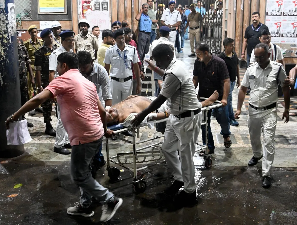 At least 19 dead and 25 hurt in stampede at India religious gathering