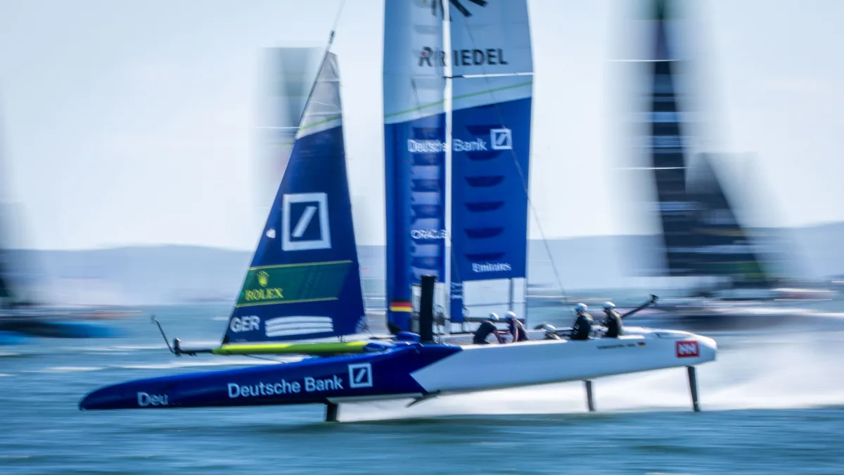 SailGP in Sassnitz: „Dann sind wir vielleicht auf Augenhöhe mit der Formel 1“