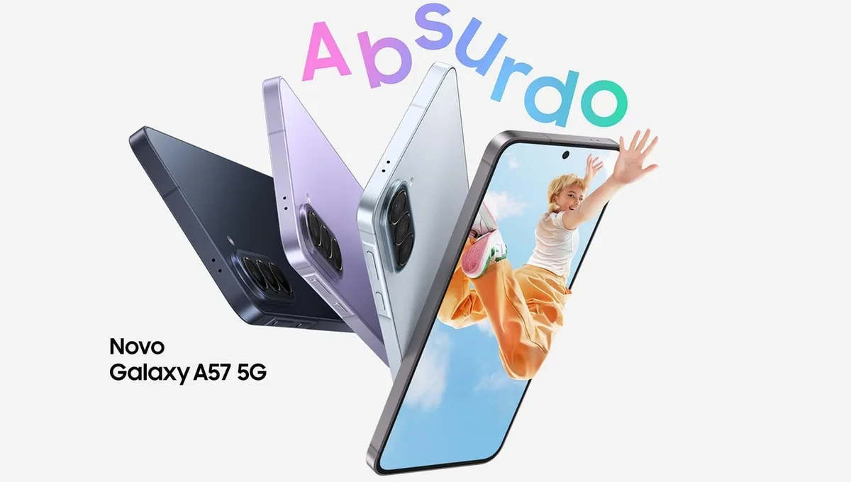 “Minha melhor compra do ano até agora”: Galaxy A57 5G está com 32% de desconto