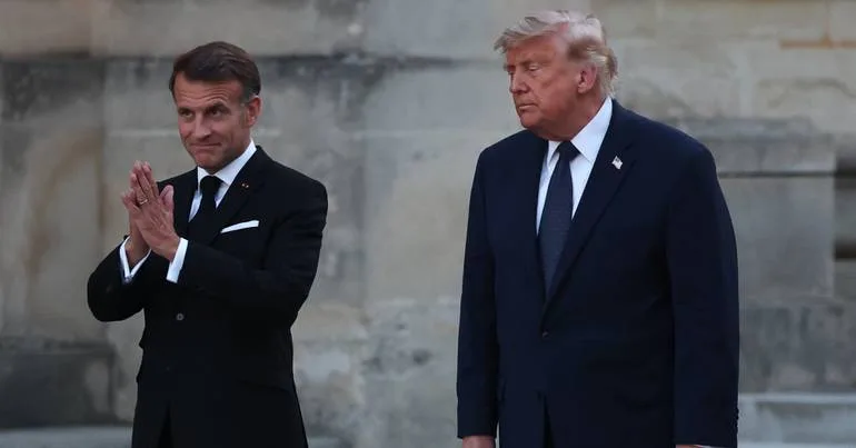 Macron fala de discussão "muito construtiva" com Trump