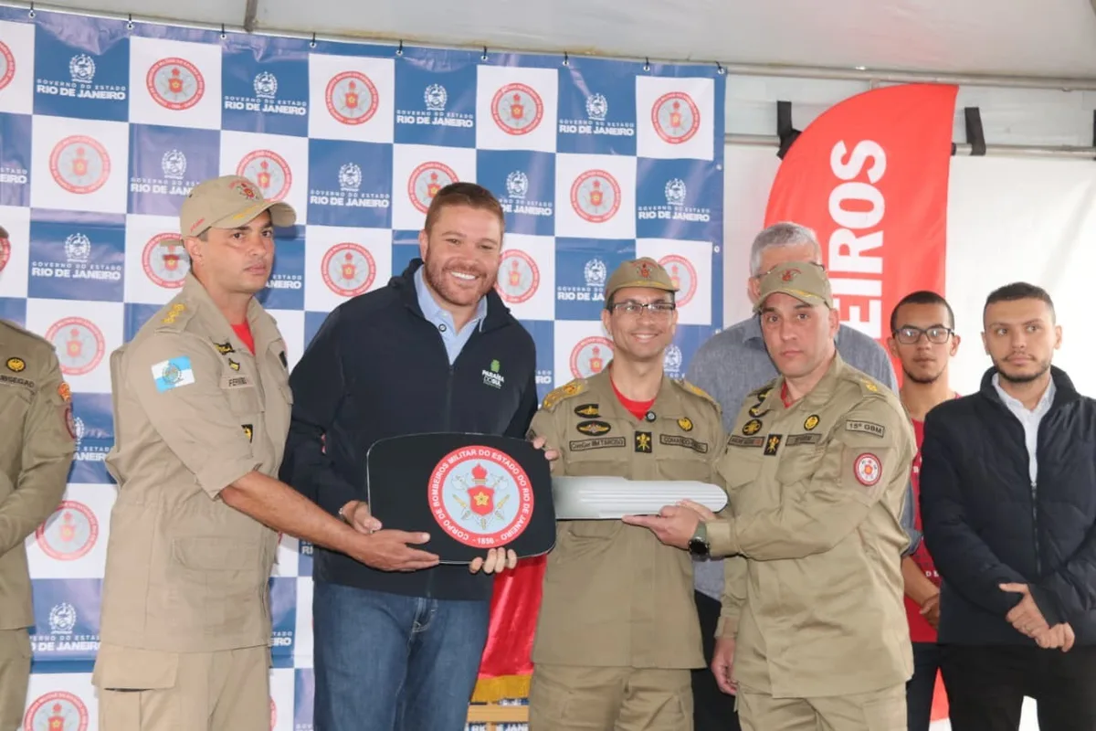 Paraíba do Sul ganha reforço na segurança com unidade do Corpo de Bombeiros