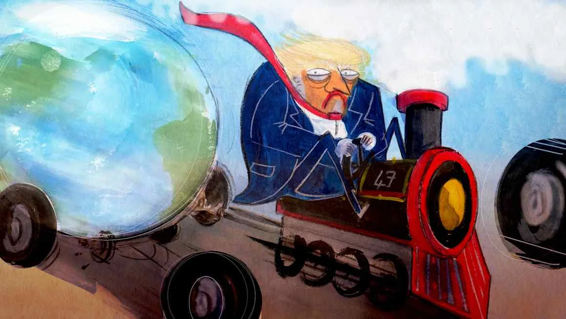 The wheels are coming off the US world order