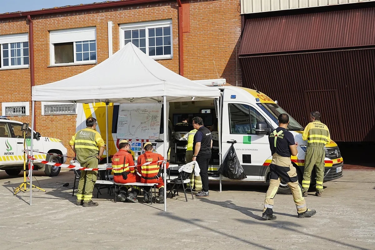 El Infocaex rebaja a nivel 0 la situación operativa del incendio de Pinofranqueado (Cáceres)