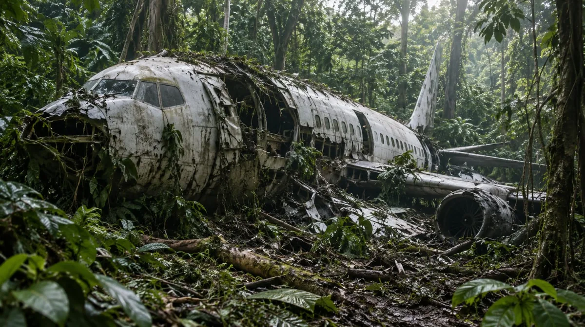 Tenía 17 años, cayó 3.000 metros desde un avión y sobrevivió 11 días en el Amazonas: fue la única sobreviviente de 92 personas