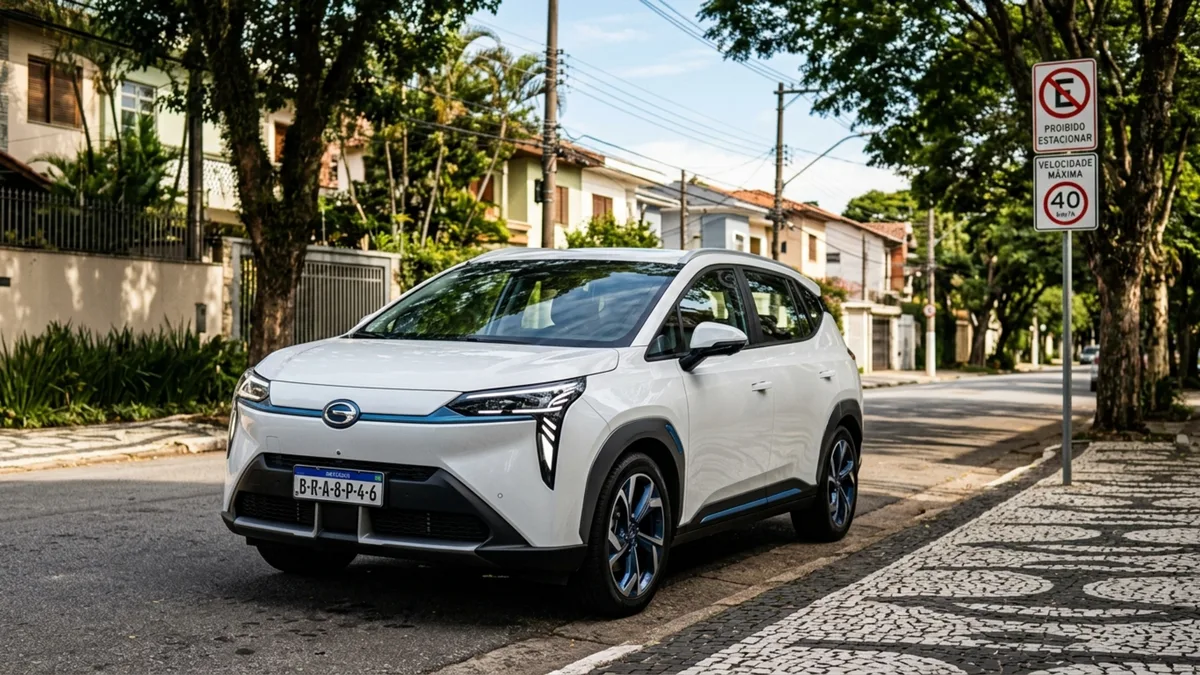 GAC tem SUV elétrico de R$ 175.990 com 204 cv que roda 318 km e acelera de 0 a 50 km/h em 4,1 segundos