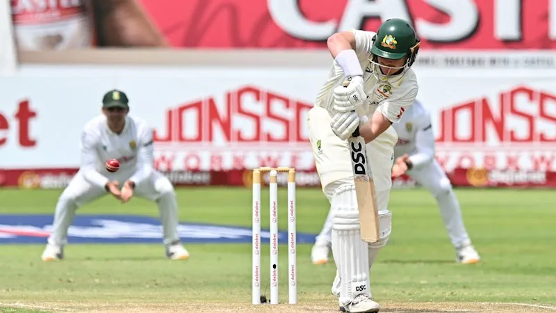 Australia vs South Africa LIVE: Cummins caught in slips as Australia falls to seven down; Renshaw passes 50