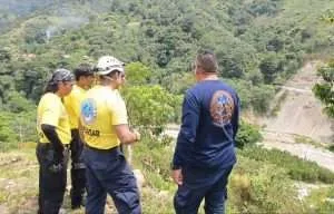 Continúa la búsqueda de una mujer tras ser arrastrada por la crecida de un río en Mérida