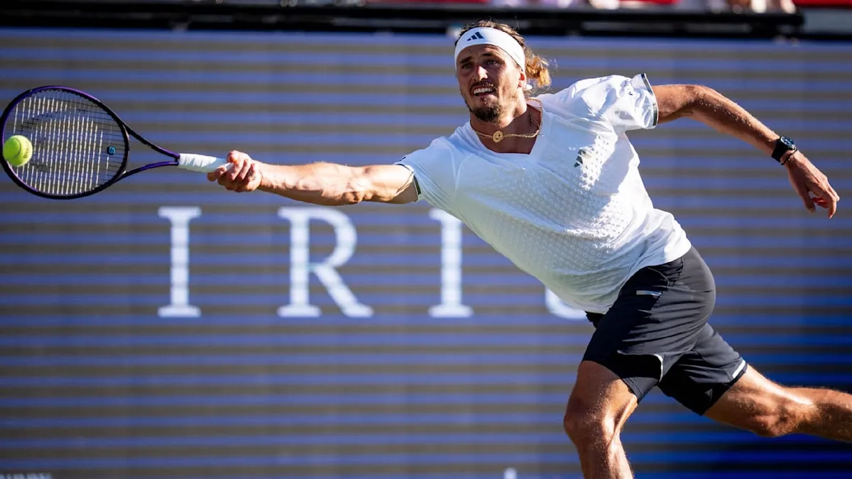 Achtelfinale in Cincinnati erreicht - Zverev schießt seinen Gegner ab