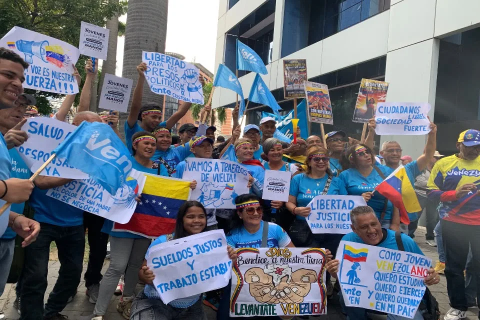 Vente convoca protesta internacional para exigir fecha de elecciones presidenciales