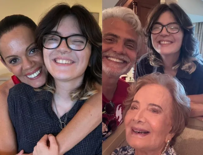 A reação de Glória Menezes ao descobrir que neto é trans