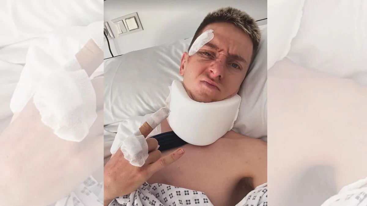 Pogacar, estable tras su primera noche en el hospital, será operado en Barcelona cuando mejore tras la conmoción cerebral