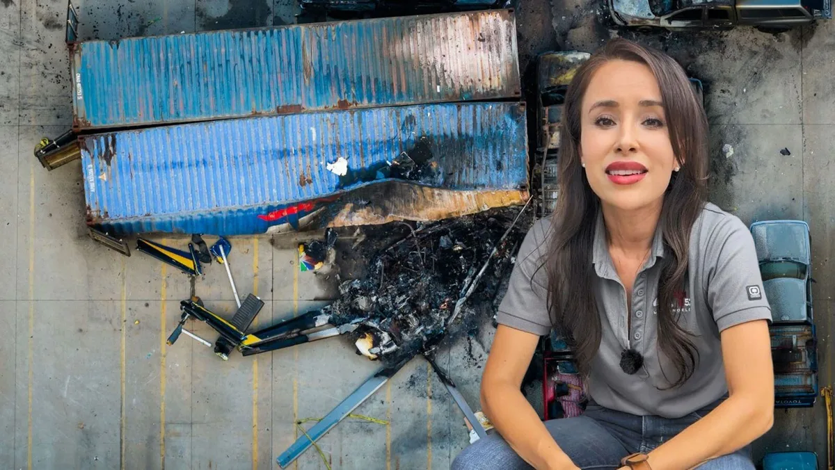 ¿Qué le pasó a Eliana Moreno? Así fue el accidente en helicóptero de la presentadora en Los Ángeles