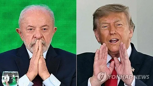 룰라·트럼프, 80분간 통화…관세 문제 등 논의
