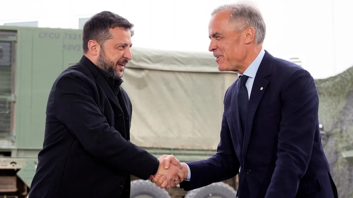 Canada, Ukraine forge 100-year pact built on drones and defence