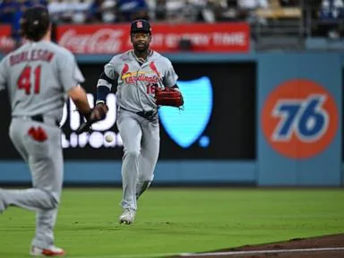 Saggese hits go-ahead single in the 10th in the Cardinals' 8-6 victory over the Dodgers