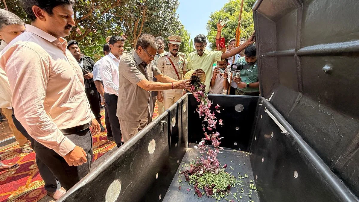 Lt. Governor inaugurates aerobin facilities for waste processing at Puducherry jail