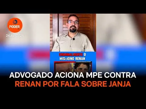 Candidato do Psol aciona MPE contra Renan Santos por fala sobre Janja