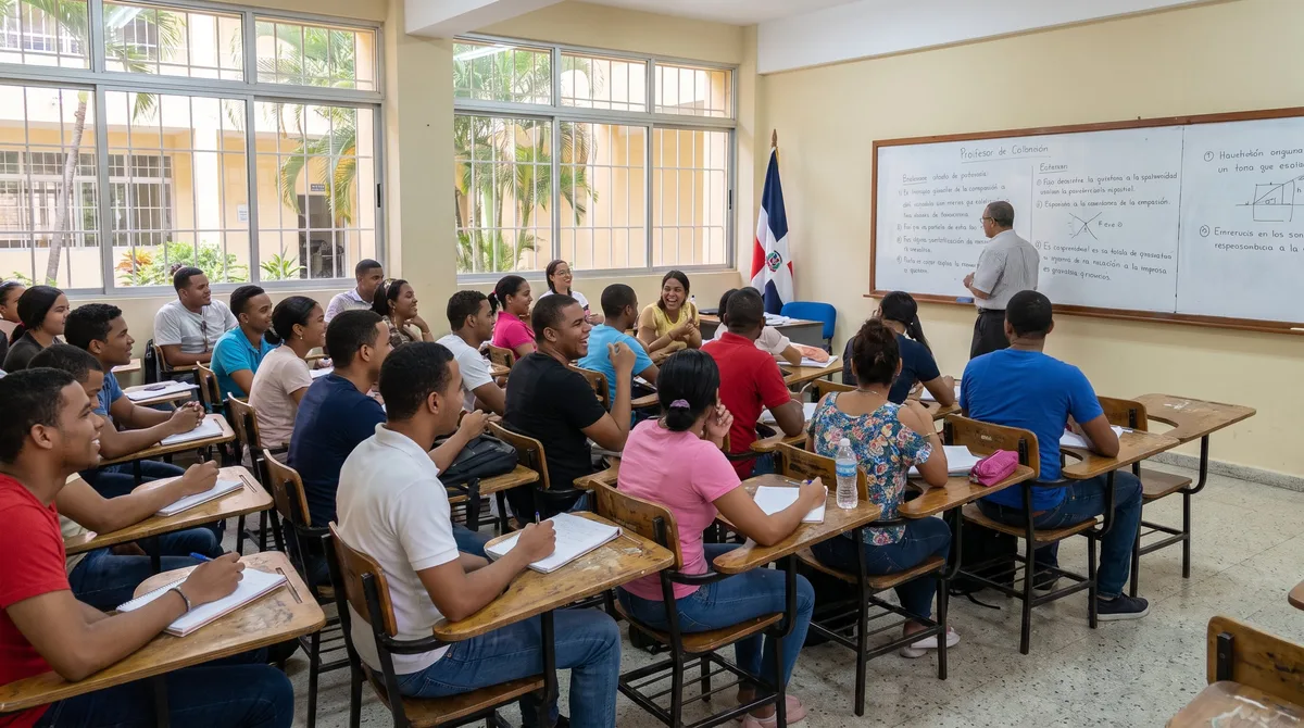 Ministro lanzó un plan con 10,000 becas para reformar la educación superior en República Dominicana