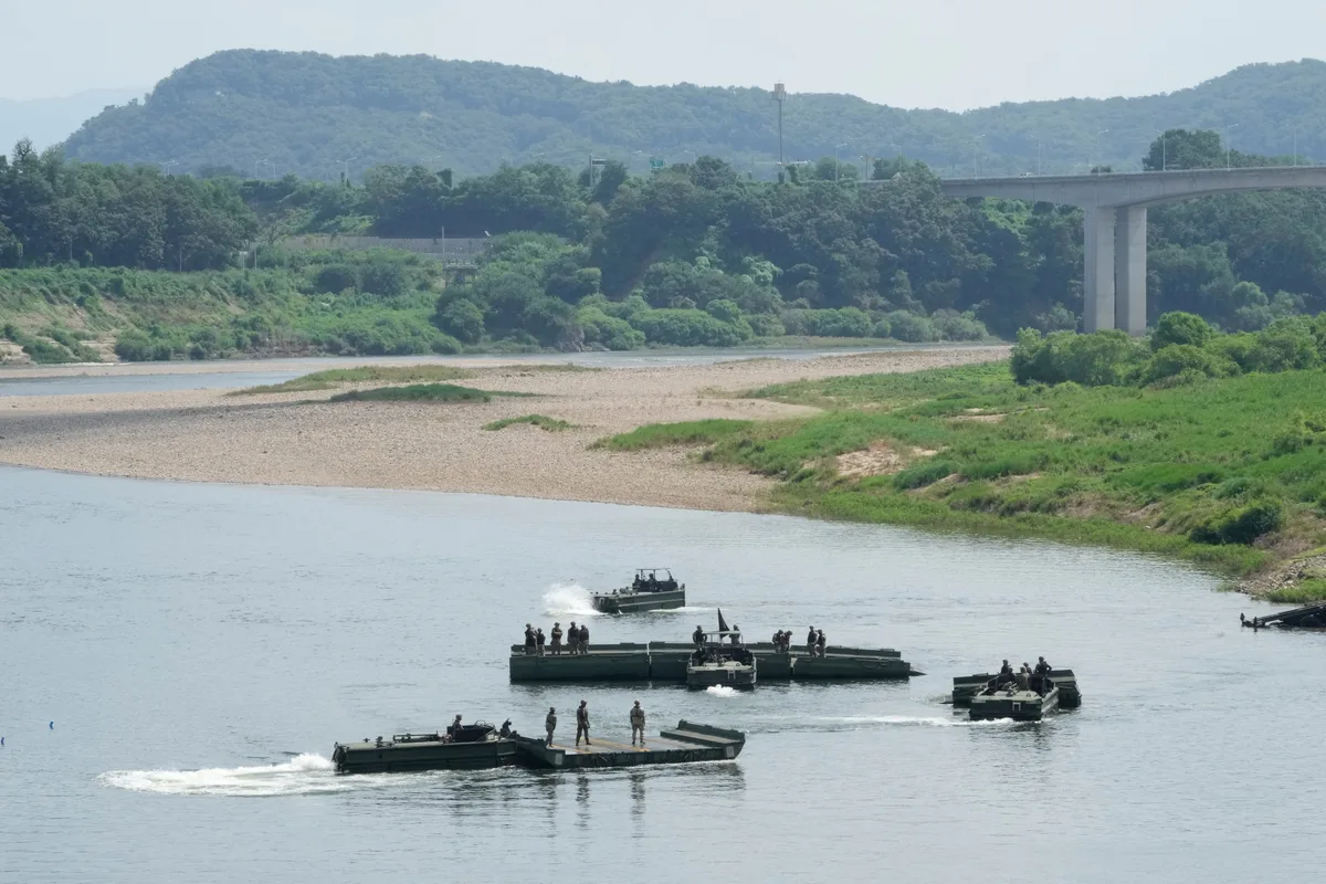 EEUU y Corea del Sur acordaron reducir la duración de sus ejercicios militares tras las declaraciones de Trump sobre Kim Jong-un e Irán