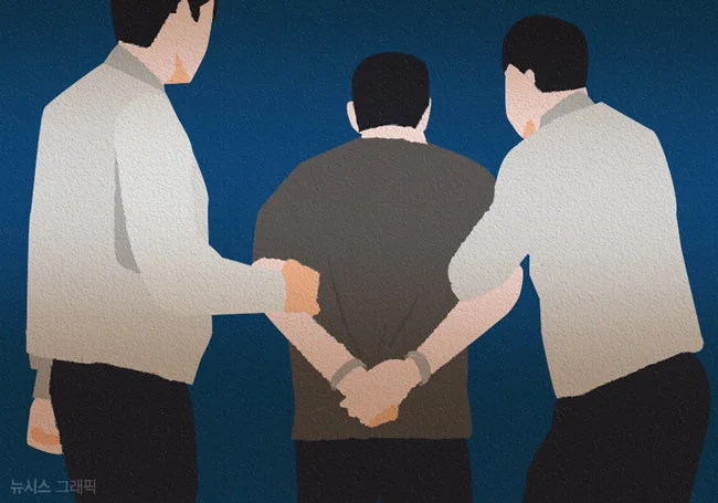 주점서 손님들 폭행하고 경찰관까지 밀친 60대, 실형