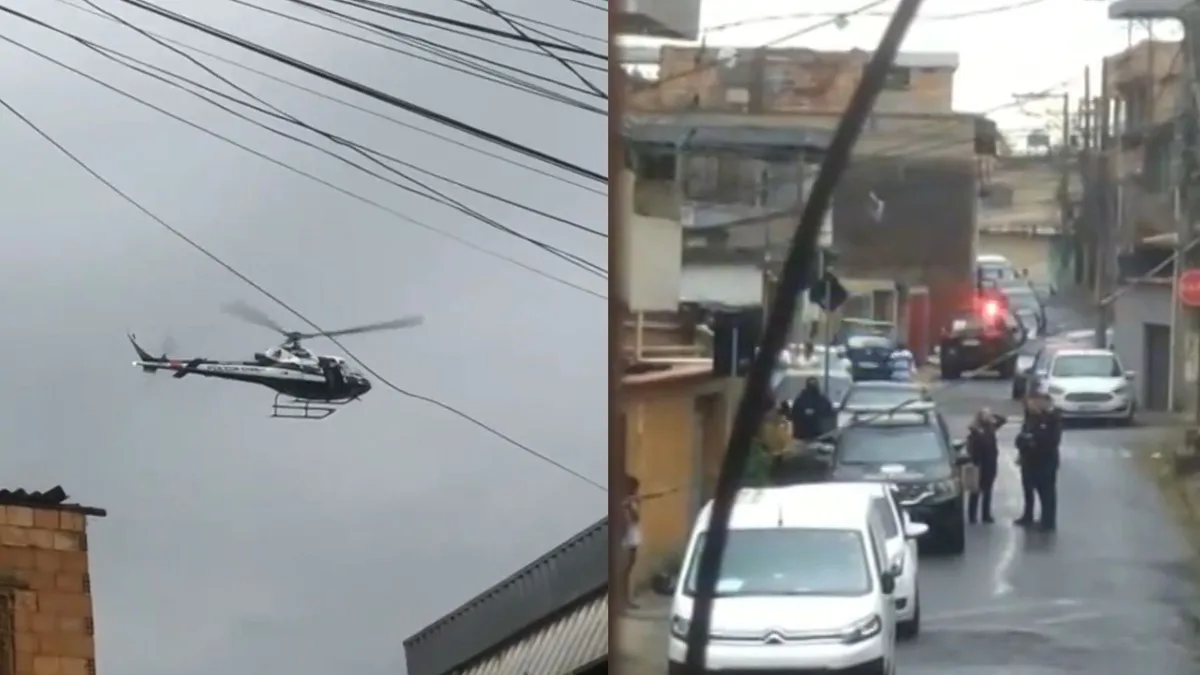 Operação com helicóptero prende seis suspeitos de ligação com o Comando Vermelho em BH