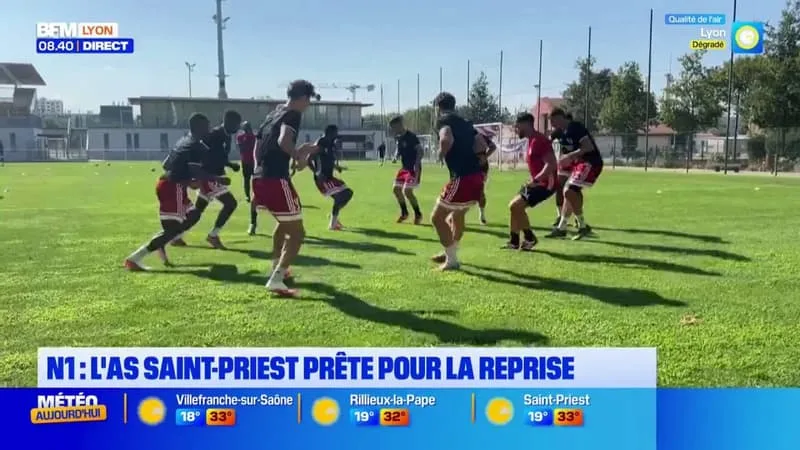 National 1 : l'AS Saint-Priest démarre sa saison ce samedi face à Fréjus-Saint-Raphaël