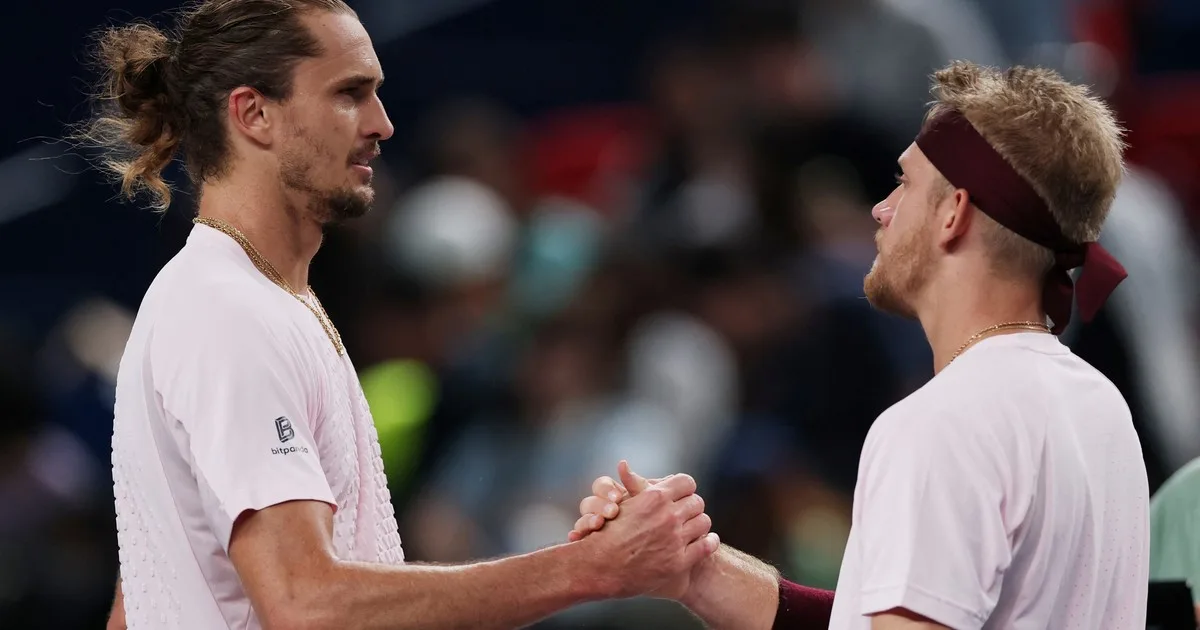 "No soy un robot": el cansancio de Zverev y la sorpresa de Davidovich en el Masters 1000 de Shanghái