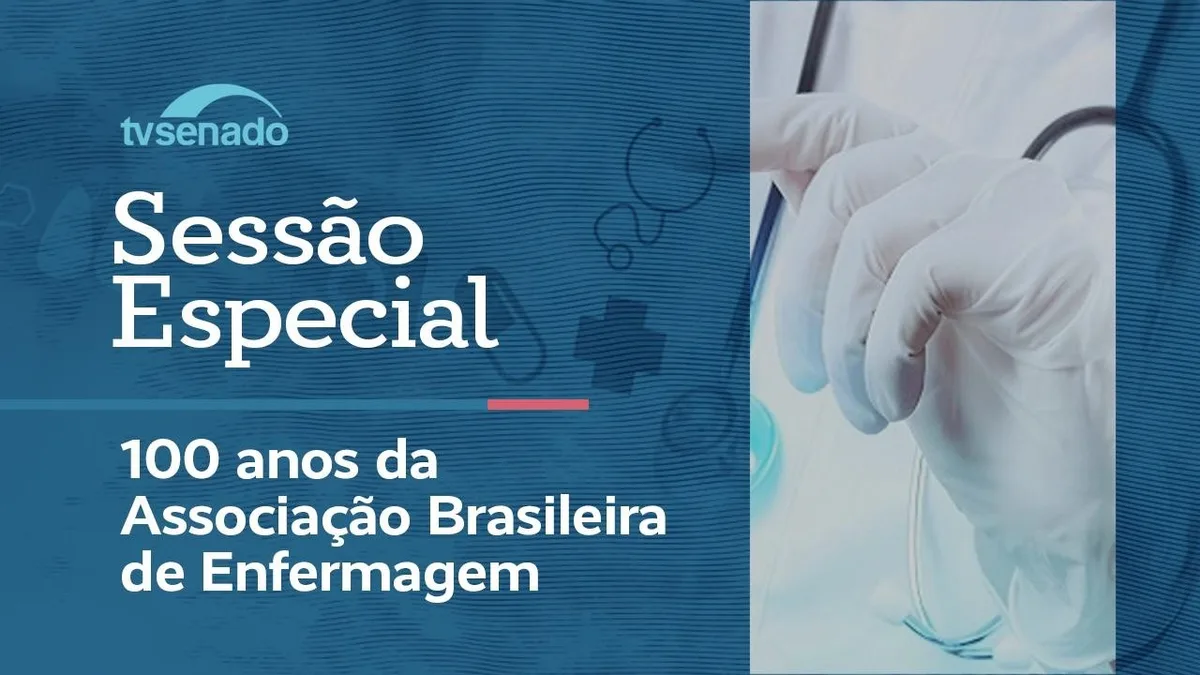 Vídeo: Ao vivo: Senado celebra 100 anos da Associação Brasileira de Enfermagem – 12/8/26
