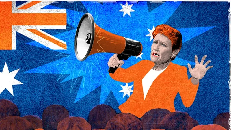 The radical is becoming normal under Hanson. If you’re not worried, you should be