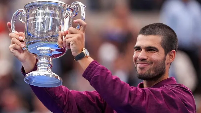 Em busca do bi no US Open, Alcaraz tenta quebrar escrita desde 2008