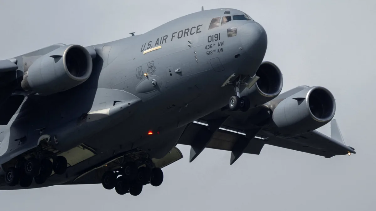 U.S. Military Transport Plane Lands in Moscow Sparks Mystery