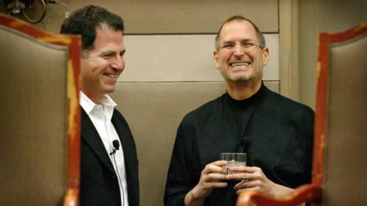 'I was fifteen and riveted': What Steve Jobs said that hooked a young Michael Dell