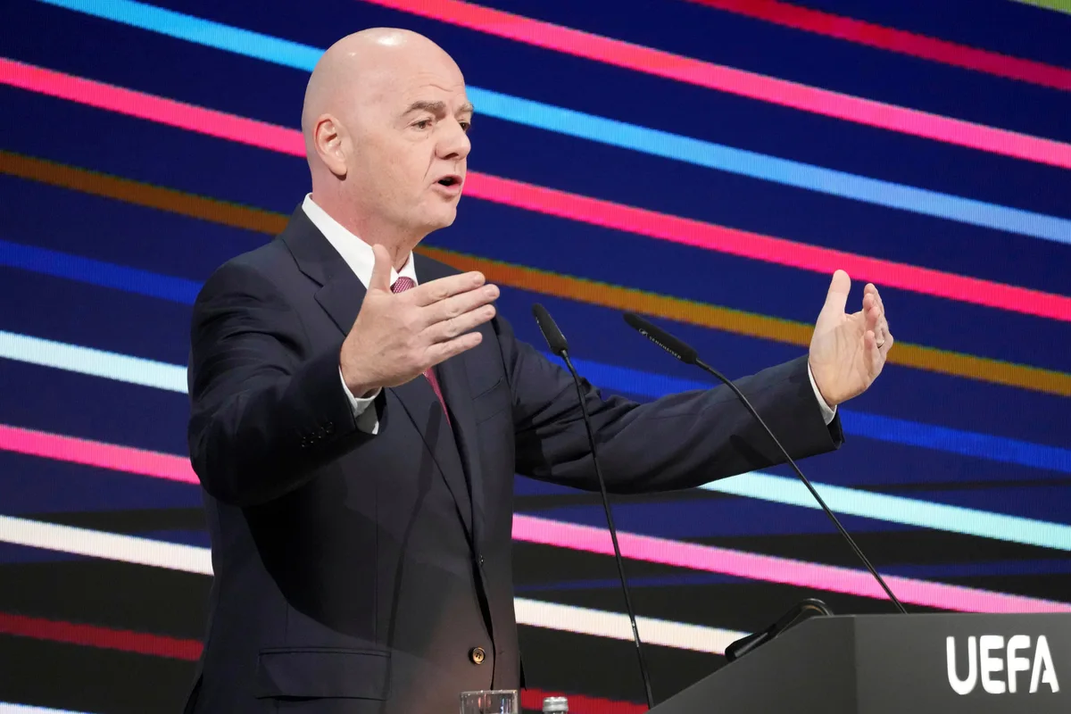 With pride and dignity checked at the door, Gianni Infantino isn’t going anywhere