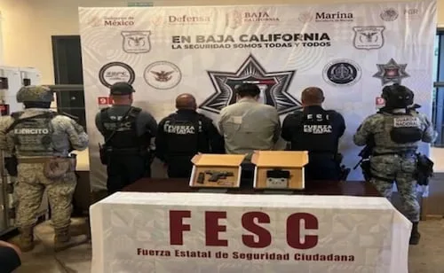 Ejército desactiva dron en Tijuana proveniente de EU; detienen a presunto operador