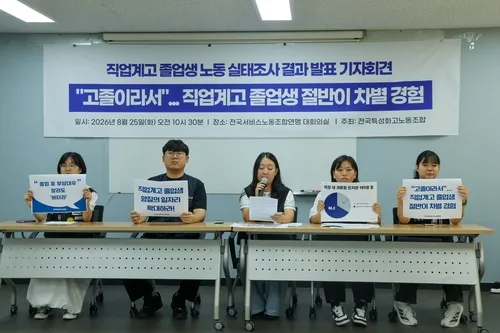 직업계고 졸업생 60% "직장서 부당대우나 학력차별 경험"