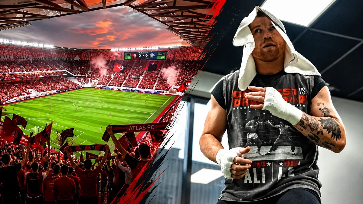 ¿Adiós al Estadio Azteca? Canelo Álvarez manda mensaje en la presentación del nuevo Estadio del Atlas: “Es lo que sueño”