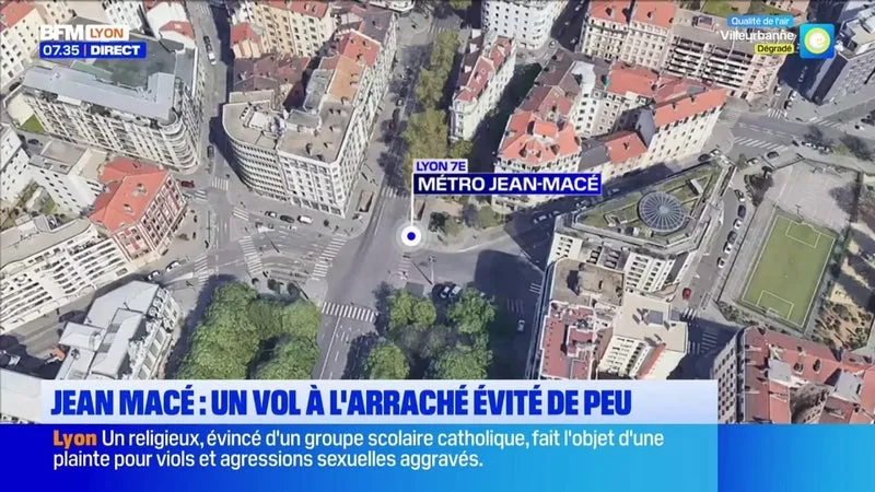 A Jean Macé, un vol à l'arraché a été évité grâce à l'intervention d'un policier hors service