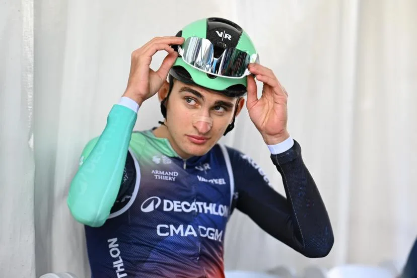 « Je n'ai pas peur de dire que je peux être dans la bataille pour la victoire » : Paul Seixas toujours ambitieux au départ du Tour de Lombardie