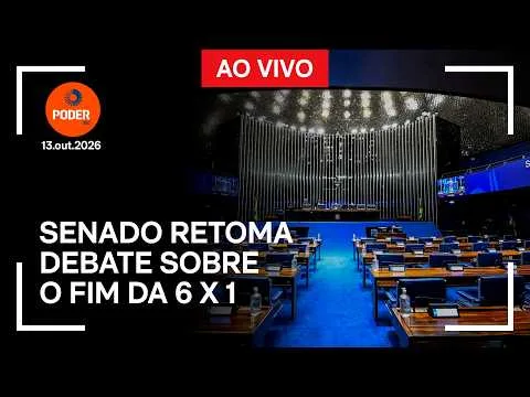 Ao vivo: Senado retoma debate sobre o fim da 6 X 1