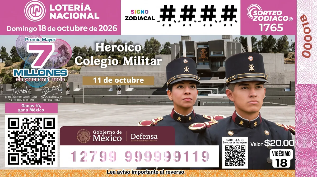 Sorteo Zodiaco Especial 1765 de la Lotería Nacional del domingo 18 de octubre: resultados del premio mayor y números ganadores
